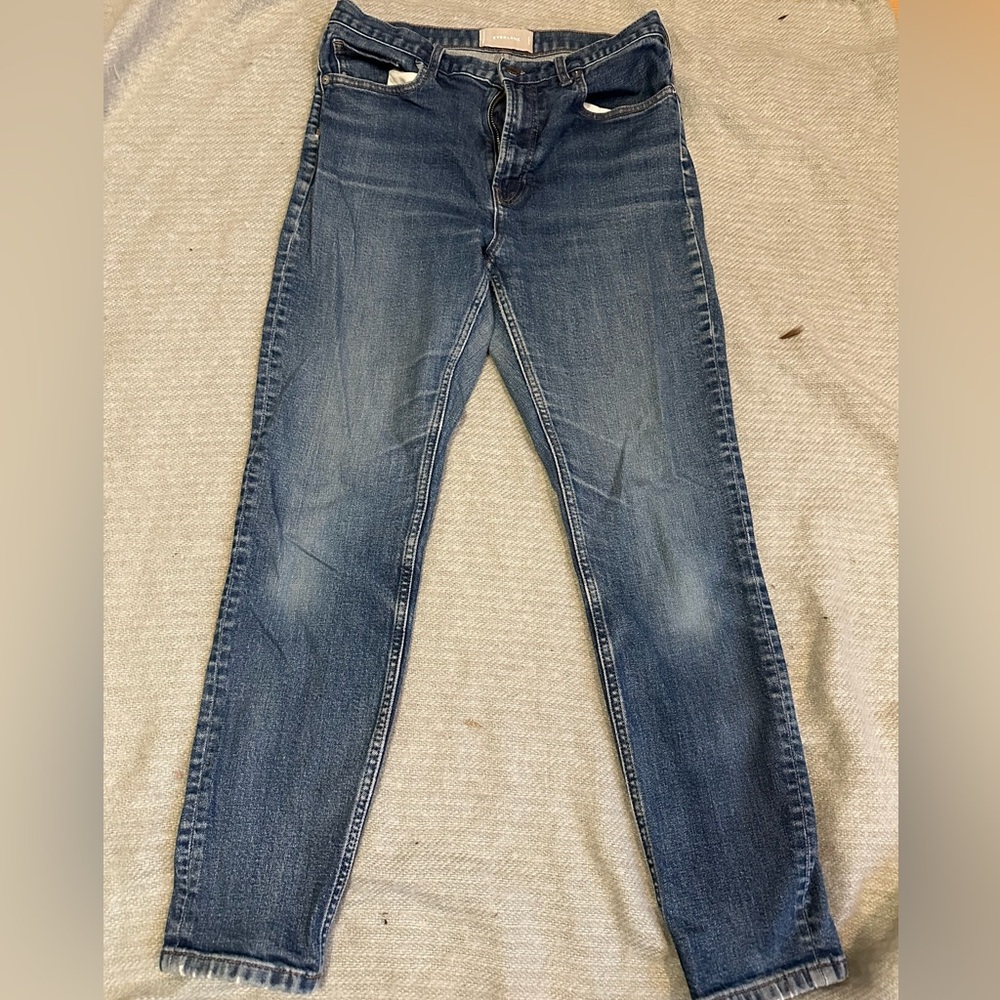 Everlane Dark Blue Denim Jeans